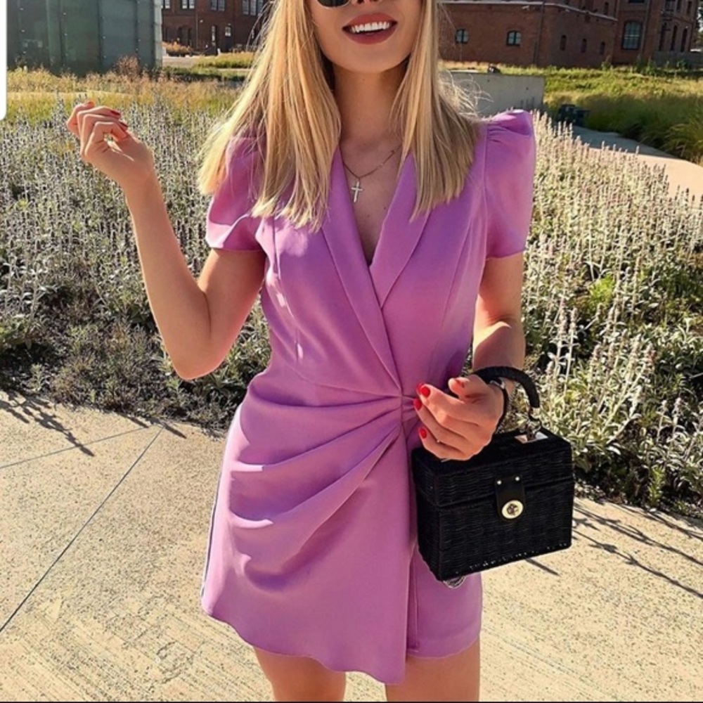 Zara Lilac Pantsuit/Romper
